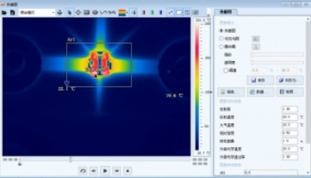 紅外熱像儀與軟件協(xié)同工作